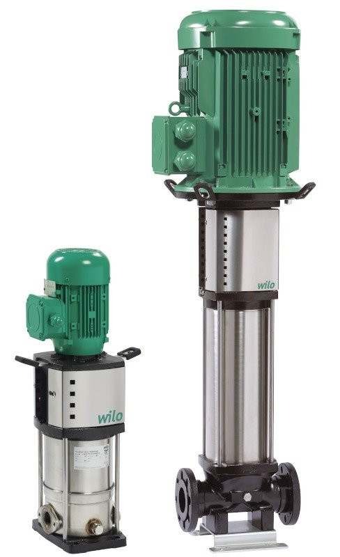 Многоступенчатый вертикальный центробежный насос Wilo Helix V 206-2/25/V/K
