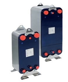 Паяный теплообменник WTK P7 - 40 EVF